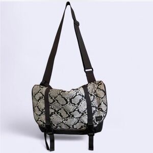 Very Rare! Porter Yoshida Unisex Snake Print Bag Shoulder Messenger